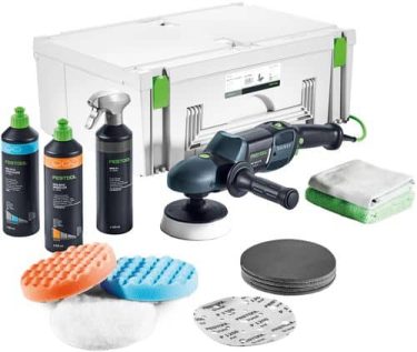 Festool Polidora rotativa RAP 150-21 FE-Set Wood SHINEX