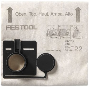 Festool Saco de filtragem FIS-CT 22 SP VLIES/5