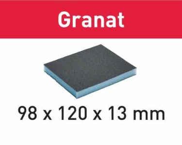 Festool Esponja abrasiva 98x120x13 220 GR/6 Granat