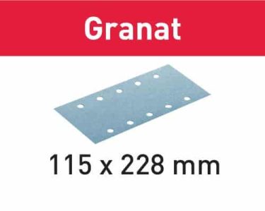 Festool Folhas de lixar STF 115X228 P320 GR/100 Granat